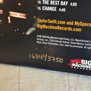 Taylor Swift Fearless - RSD Vinyl